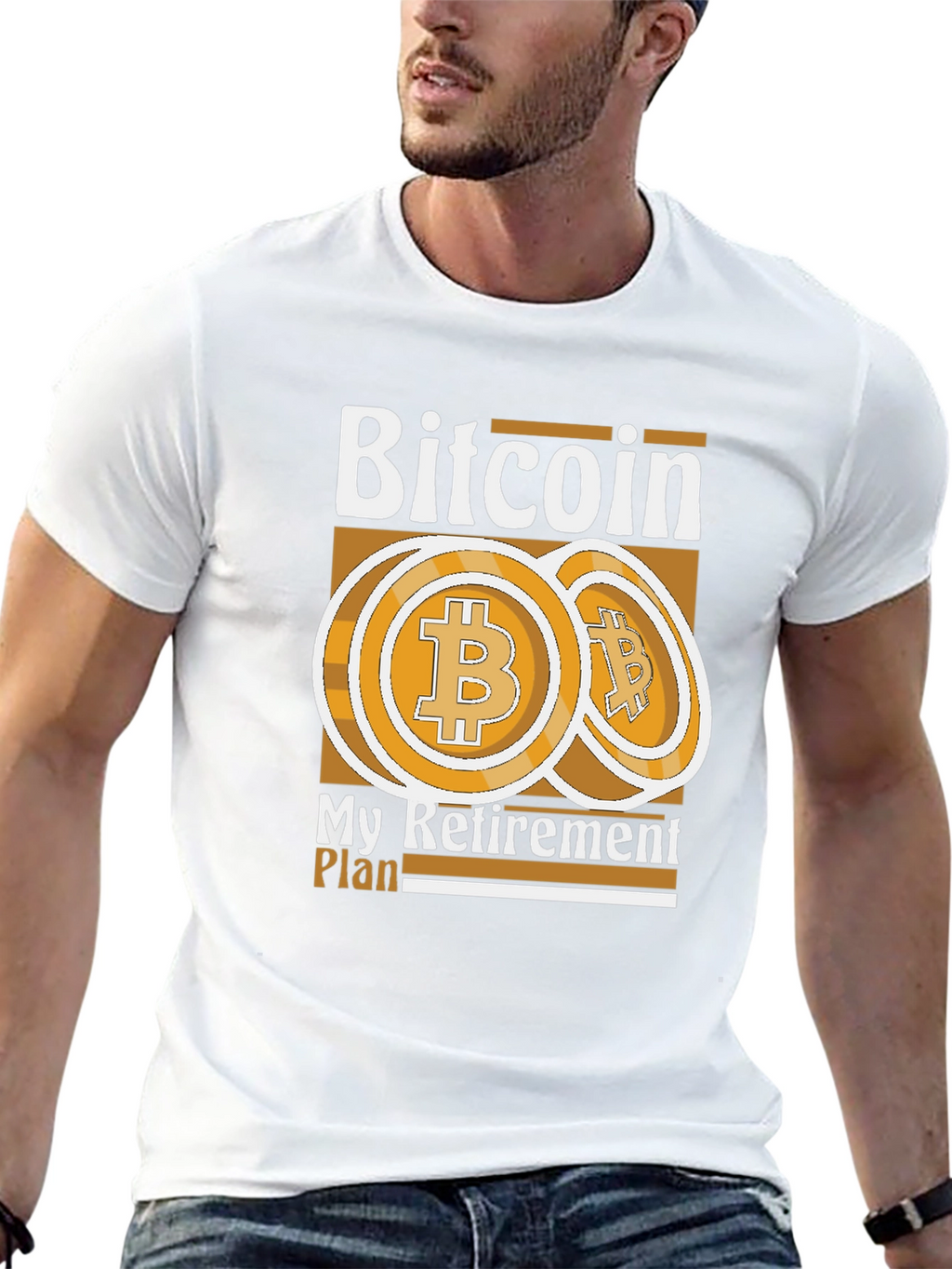 Bitcoin Retirement Plan Graphic Tee
