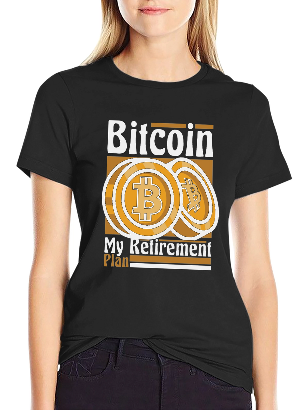Bitcoin Retirement Plan Graphic Tee