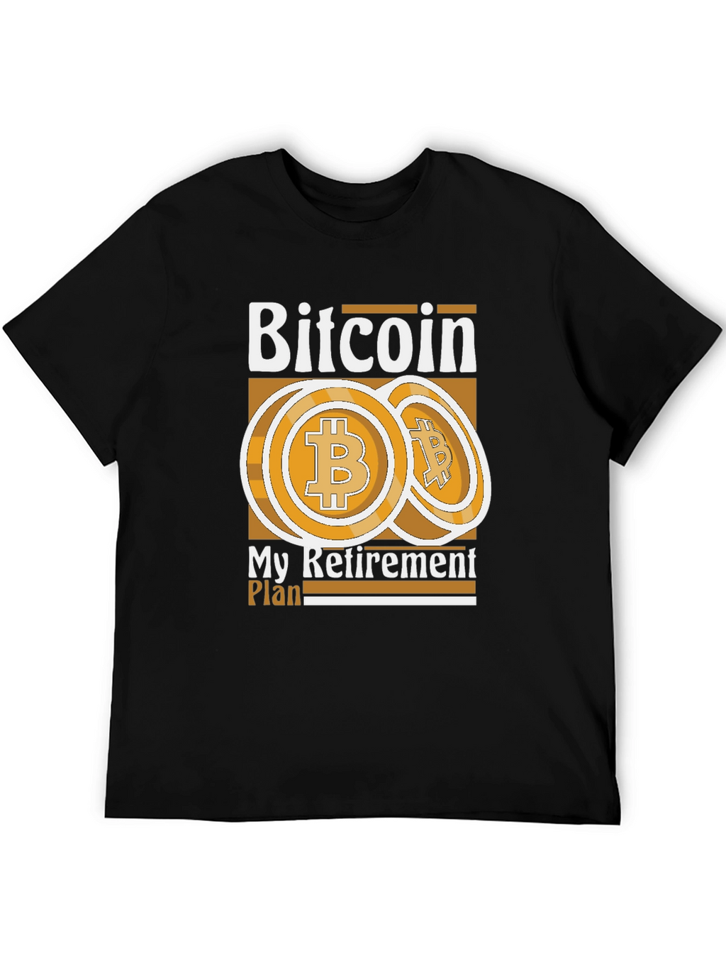 Bitcoin Retirement Plan Graphic Tee