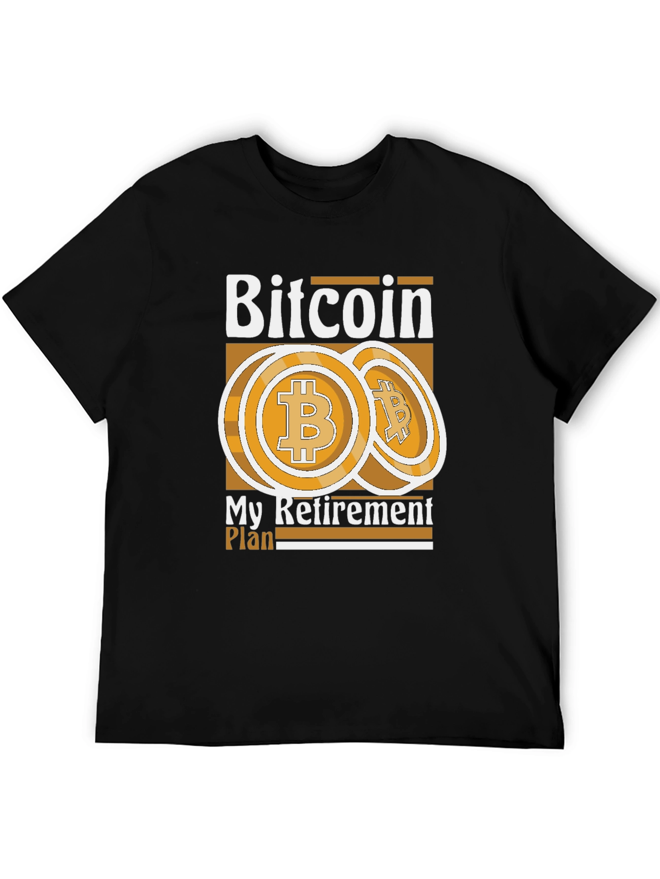 Bitcoin Retirement Plan Graphic Tee