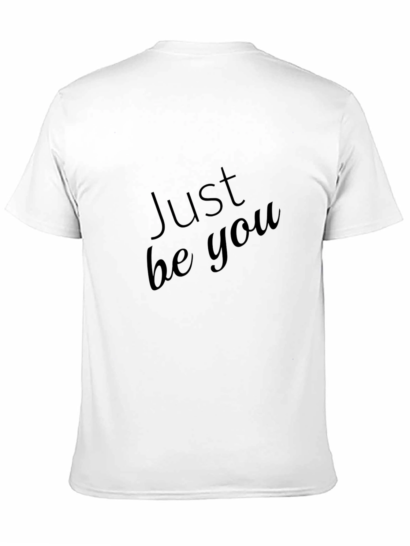 Just Be You Black T-Shirt