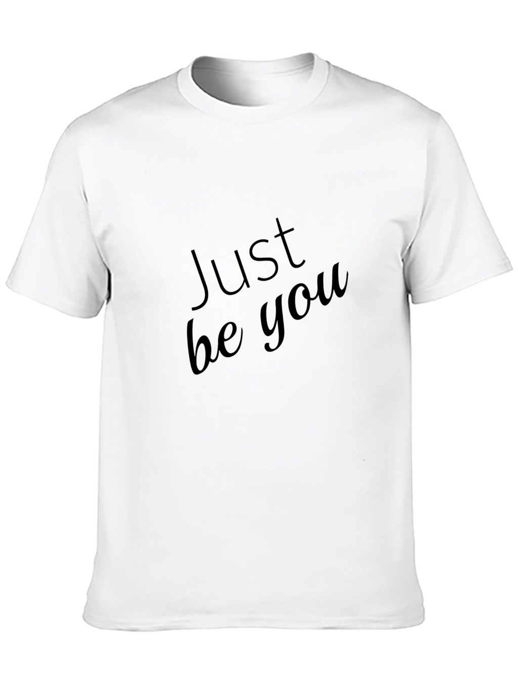 Just Be You Black T-Shirt