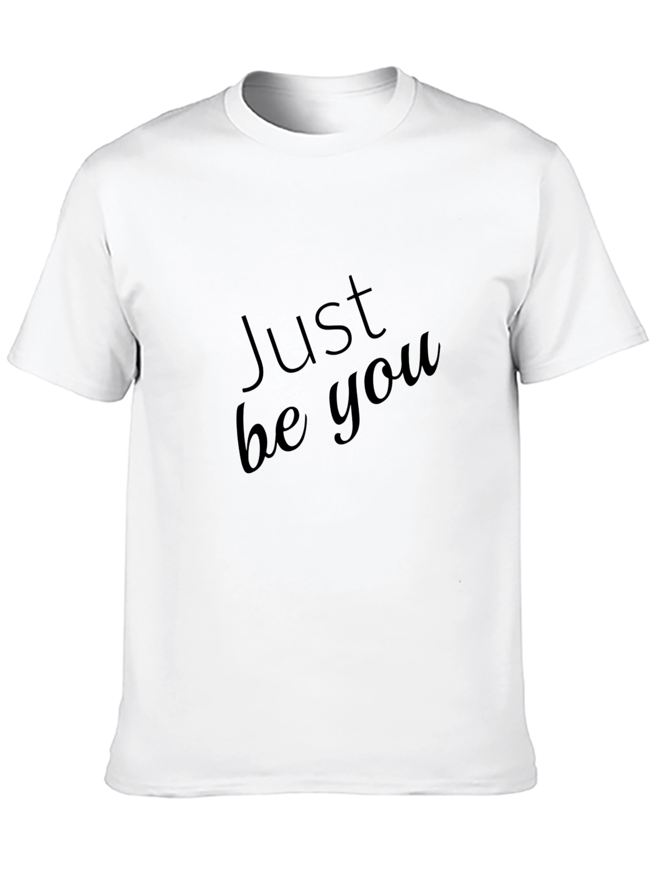 Just Be You Black T-Shirt
