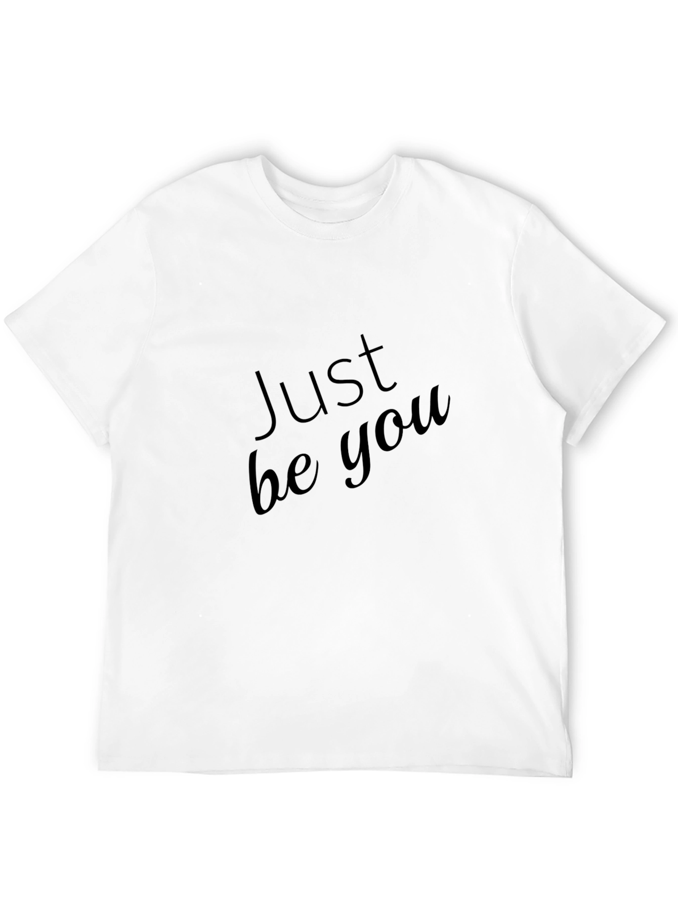 Just Be You Black T-Shirt