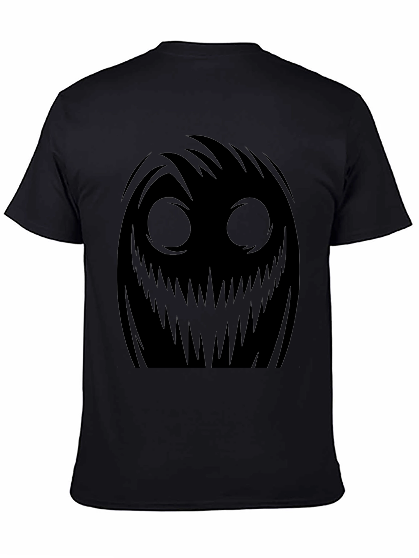 Spooky Black Graphic T-Shirt - Unique Halloween Style