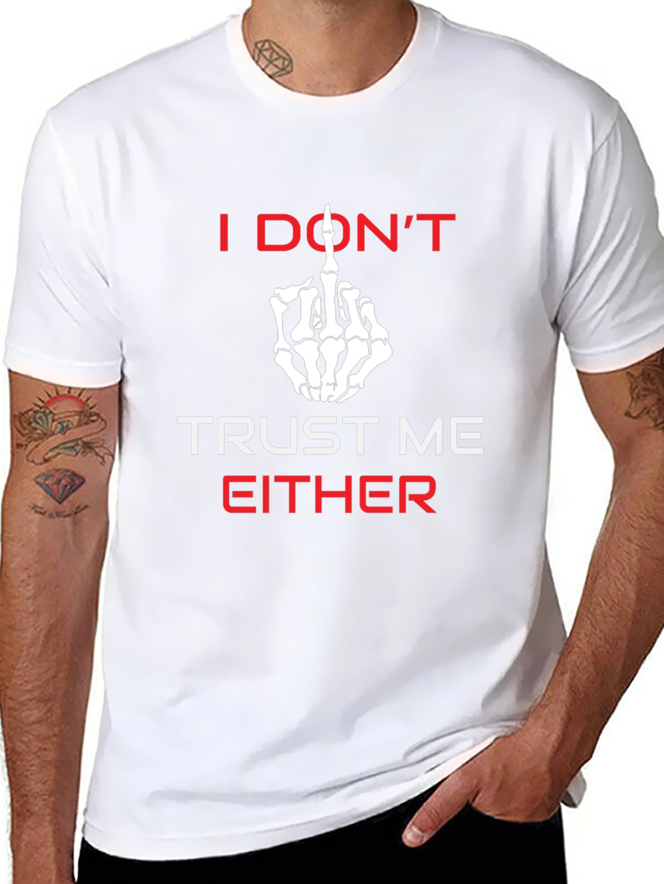 I Dont Trust Me Either Graphic Tee