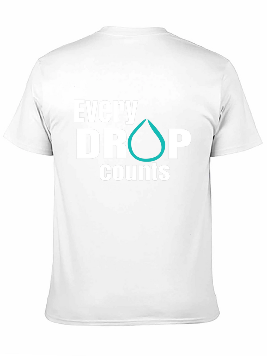 Every Drop Counts Graphic Tee - Black