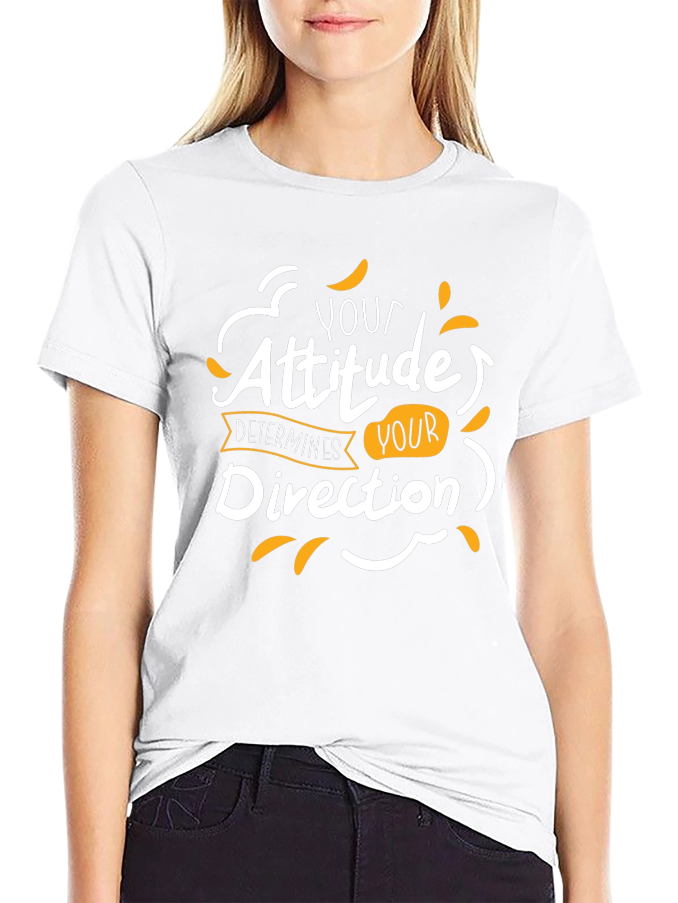 Attitude Determines Direction Graphic Tee