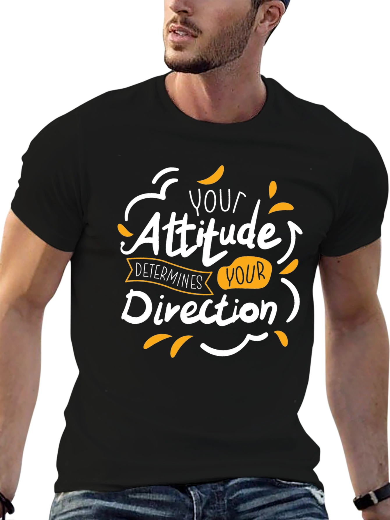 Attitude Determines Direction Graphic Tee