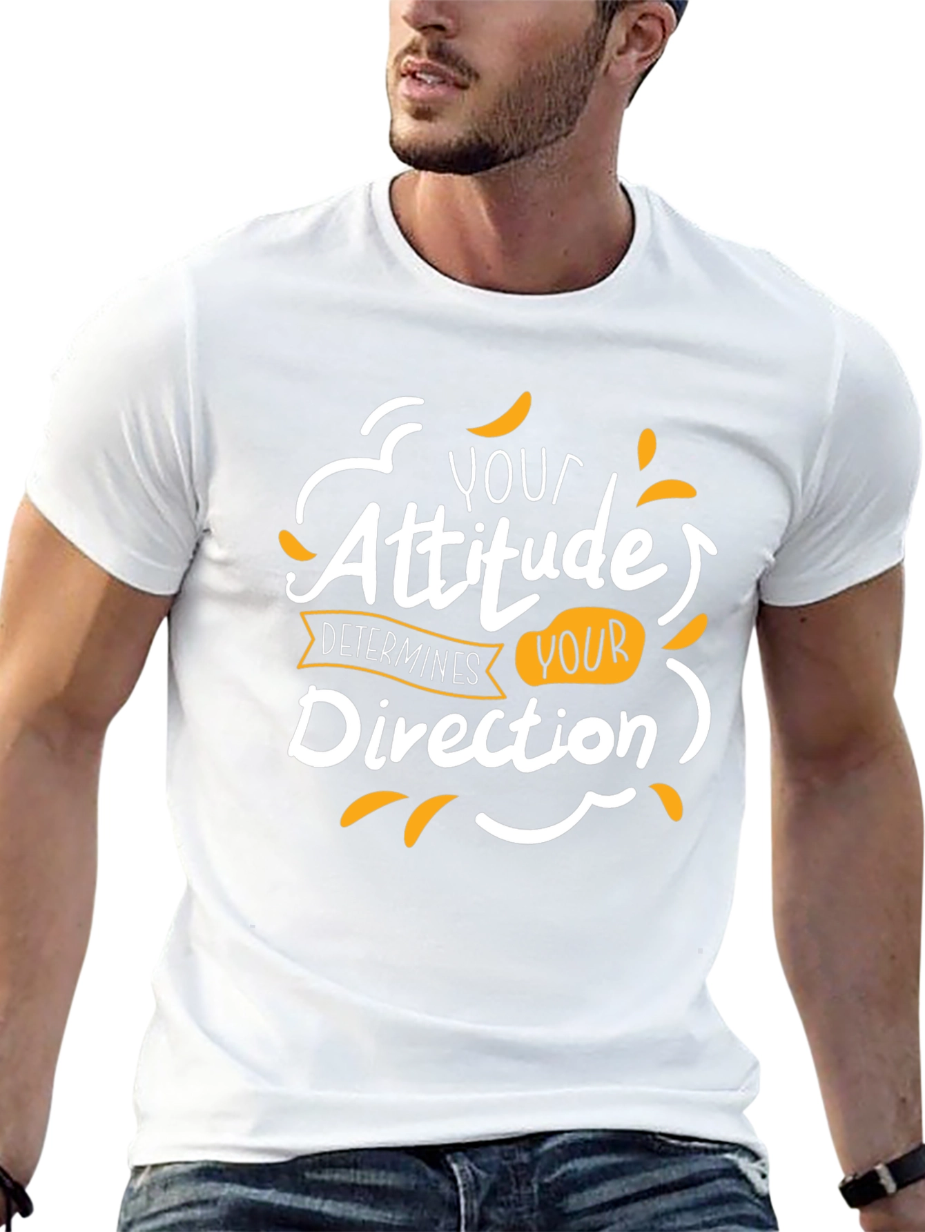 Attitude Determines Direction Graphic Tee