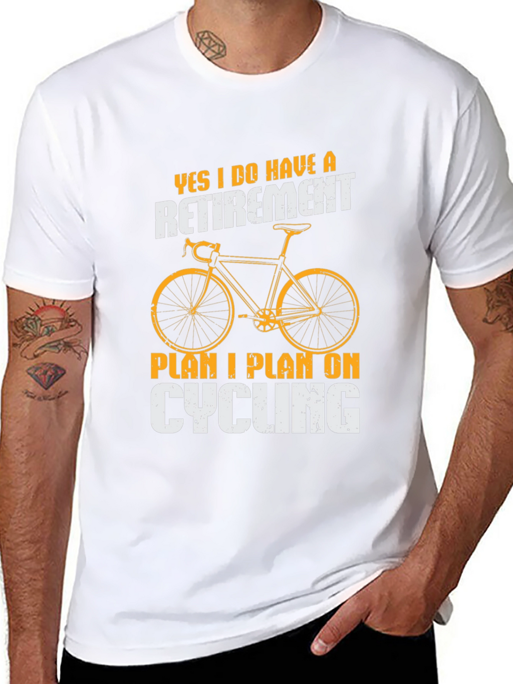Cycling Retirement Plan T-Shirt