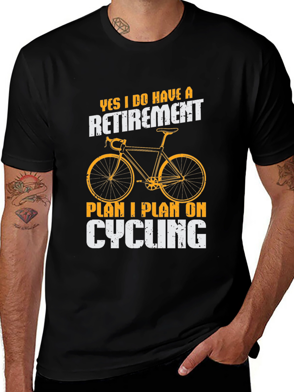 Cycling Retirement Plan T-Shirt