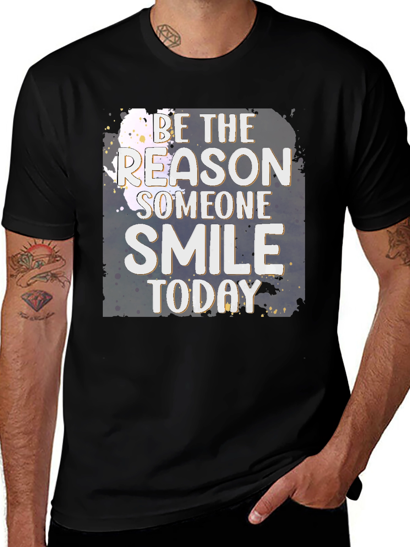 Be the Reason Smile Today Graphic T-Shirt