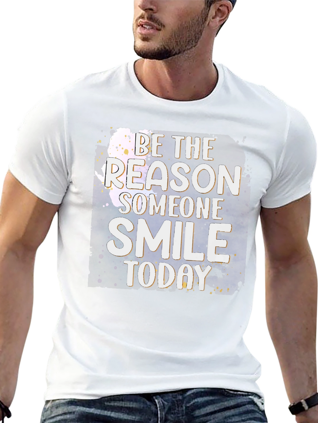 Be the Reason Smile Today Graphic T-Shirt