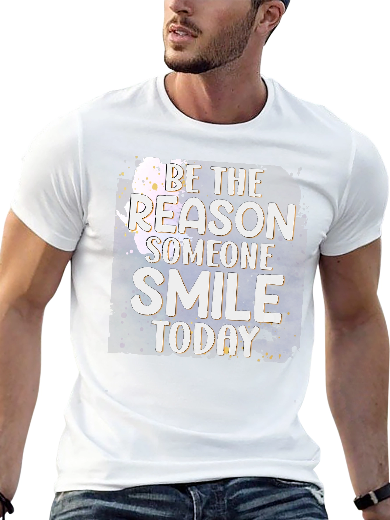 Be the Reason Smile Today Graphic T-Shirt