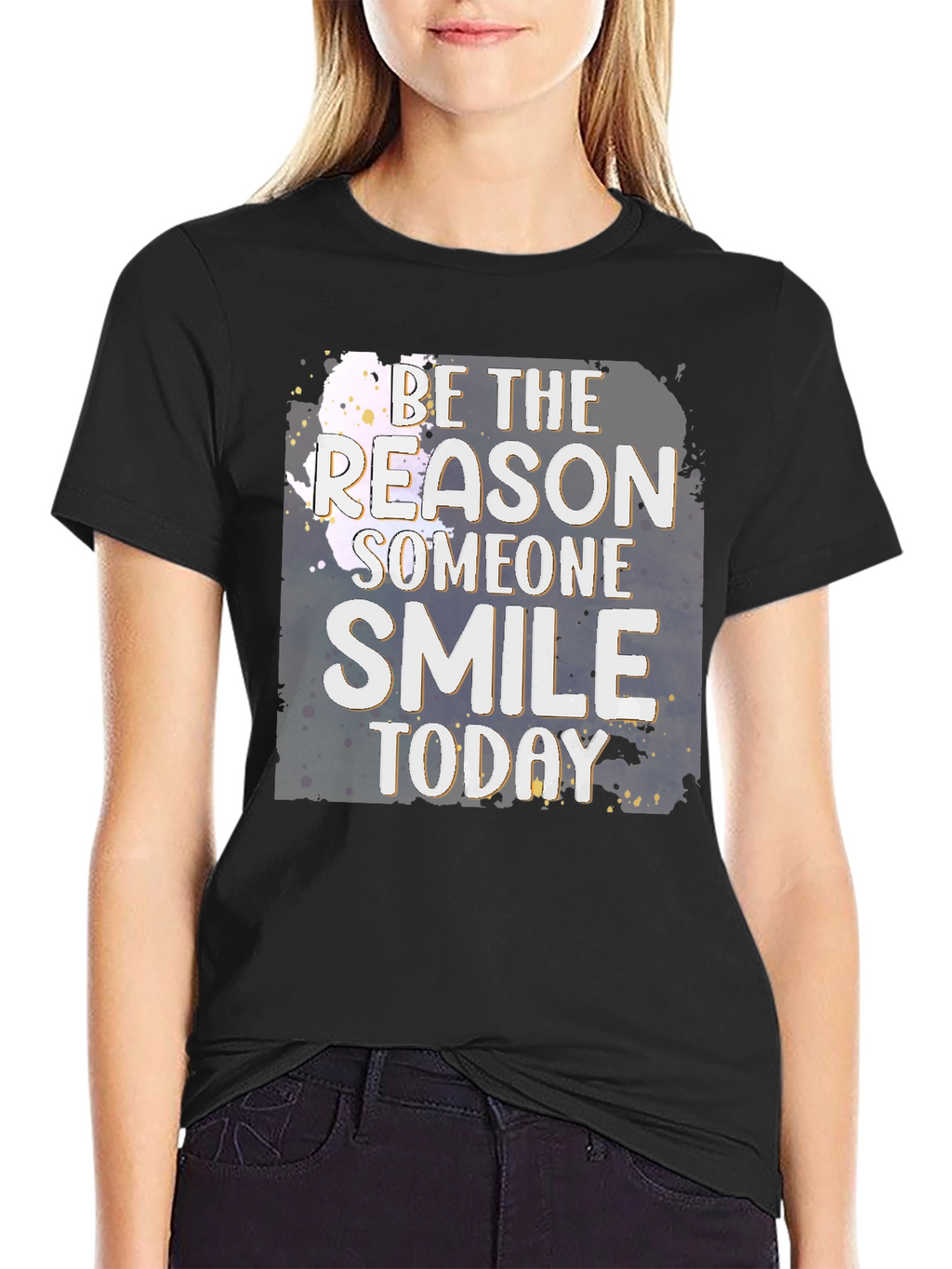 Be the Reason Smile Today Graphic T-Shirt