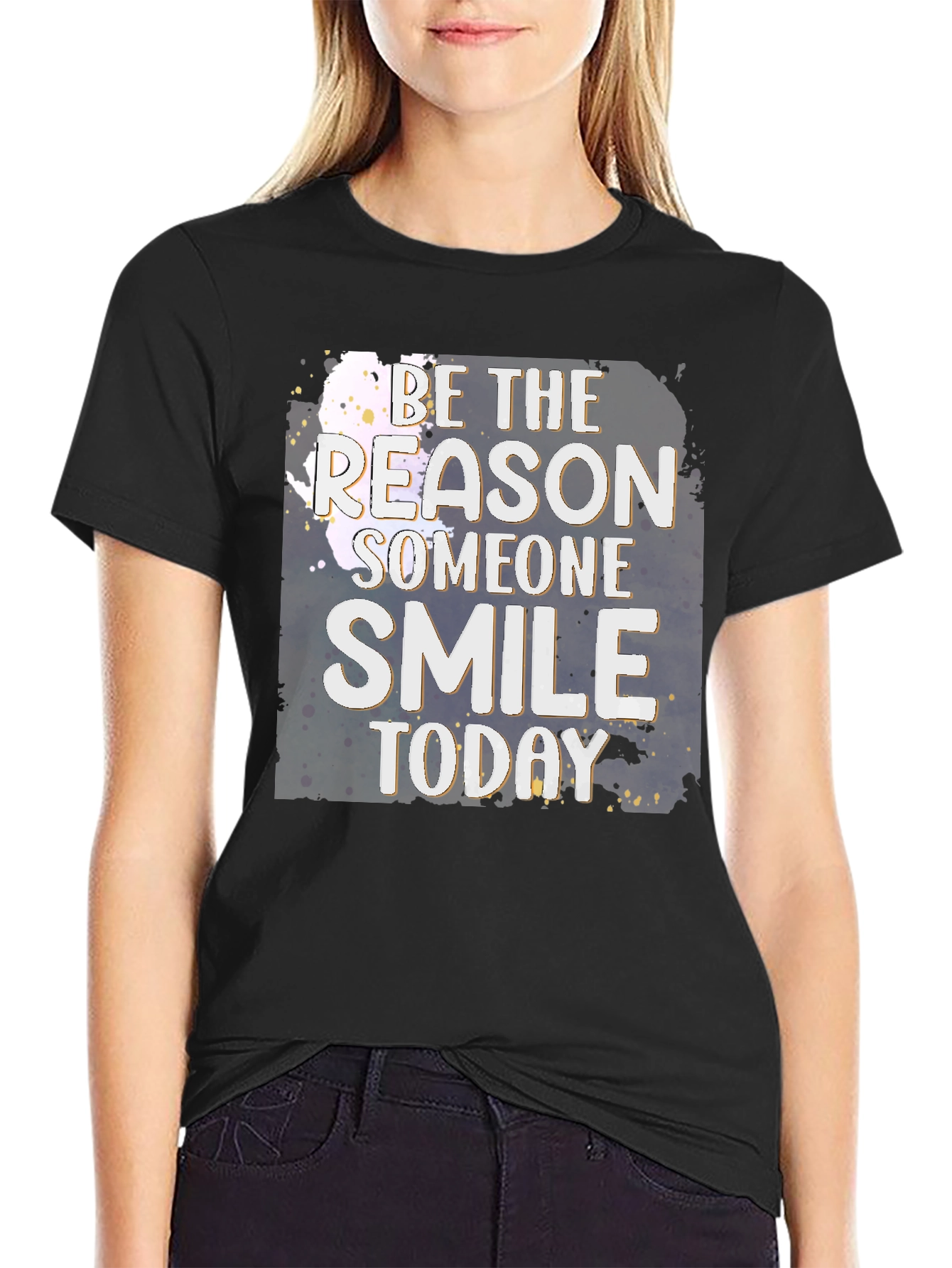 Be the Reason Smile Today Graphic T-Shirt