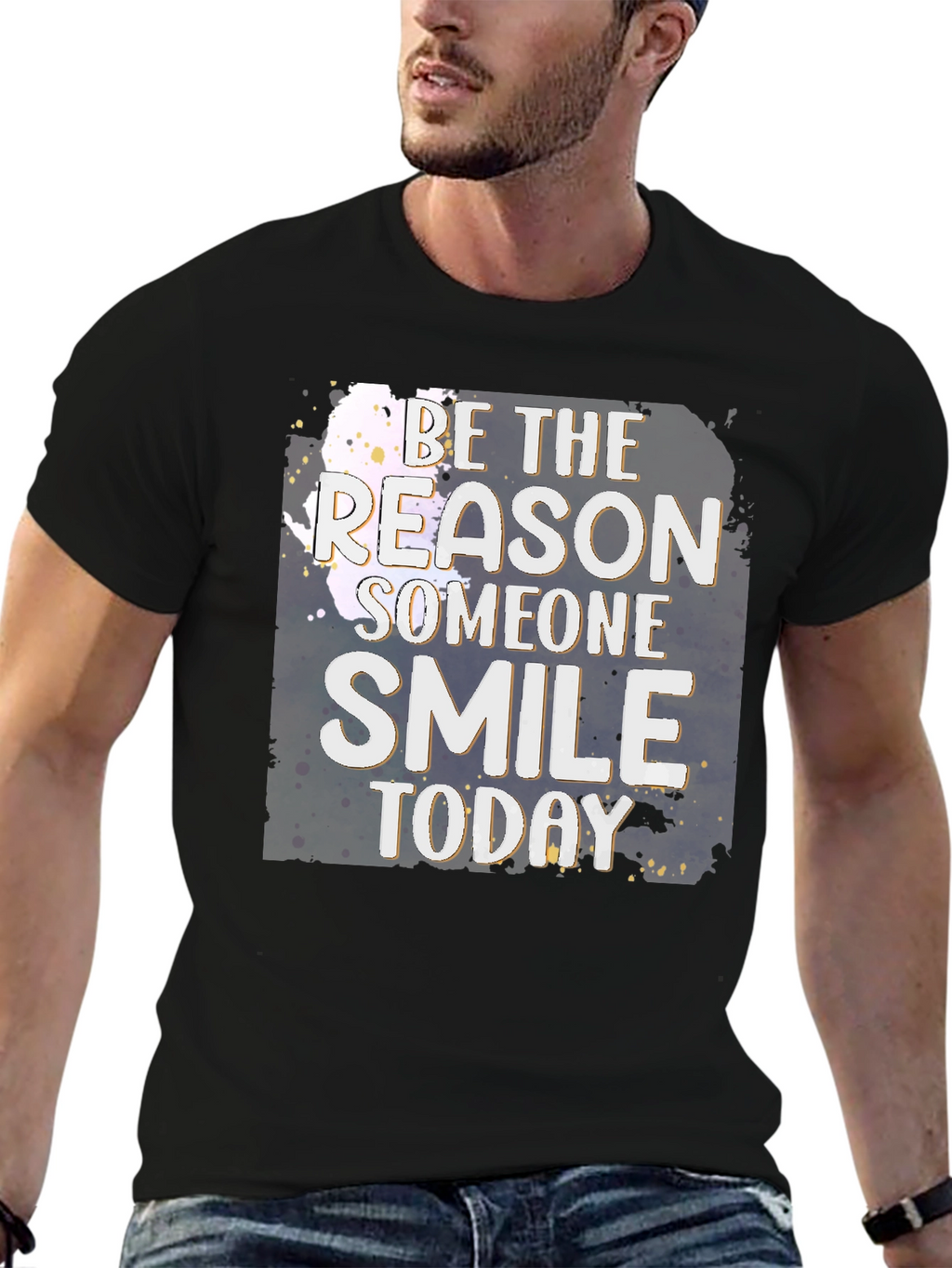 Be the Reason Smile Today Graphic T-Shirt