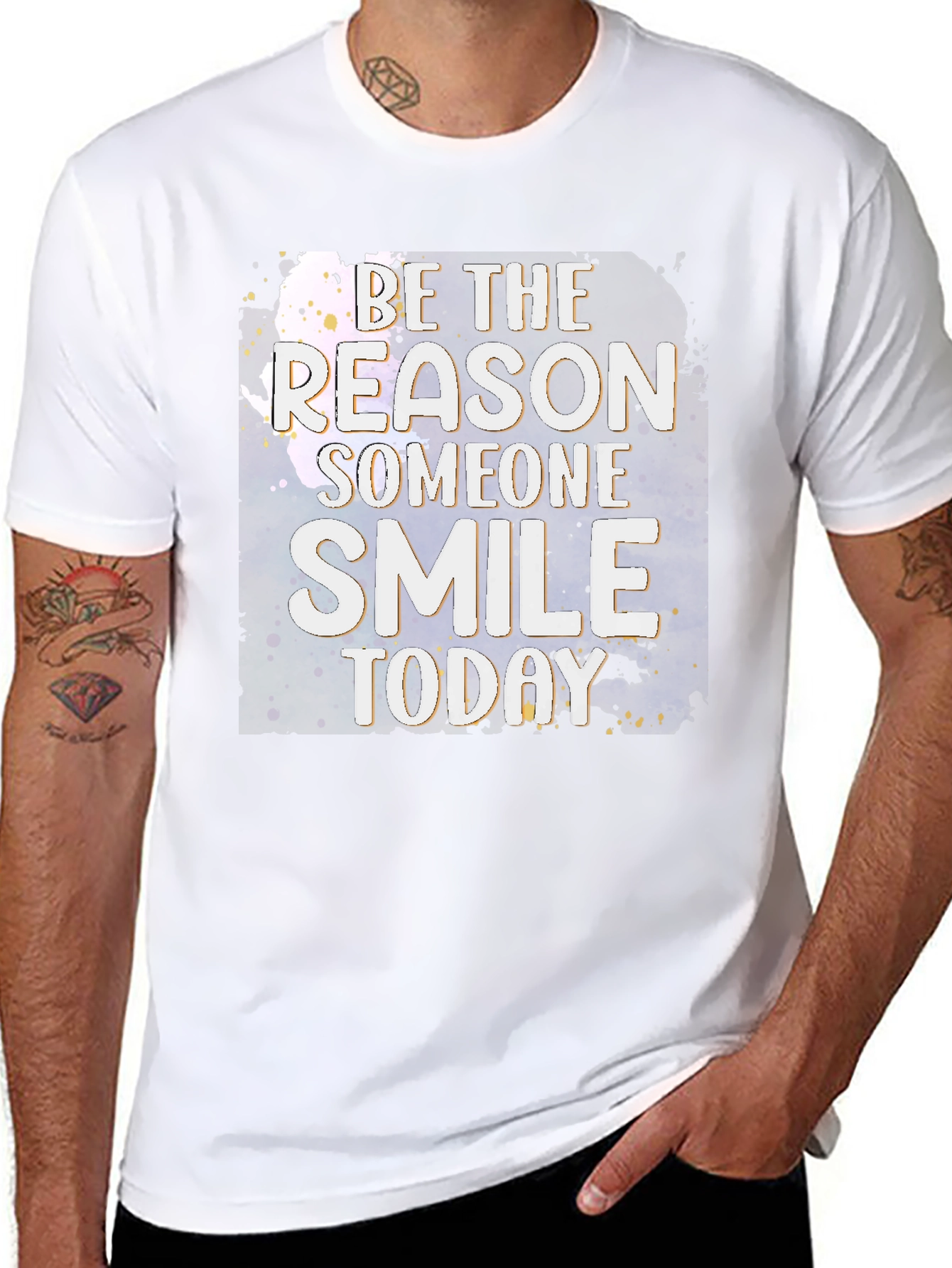 Be the Reason Smile Today Graphic T-Shirt