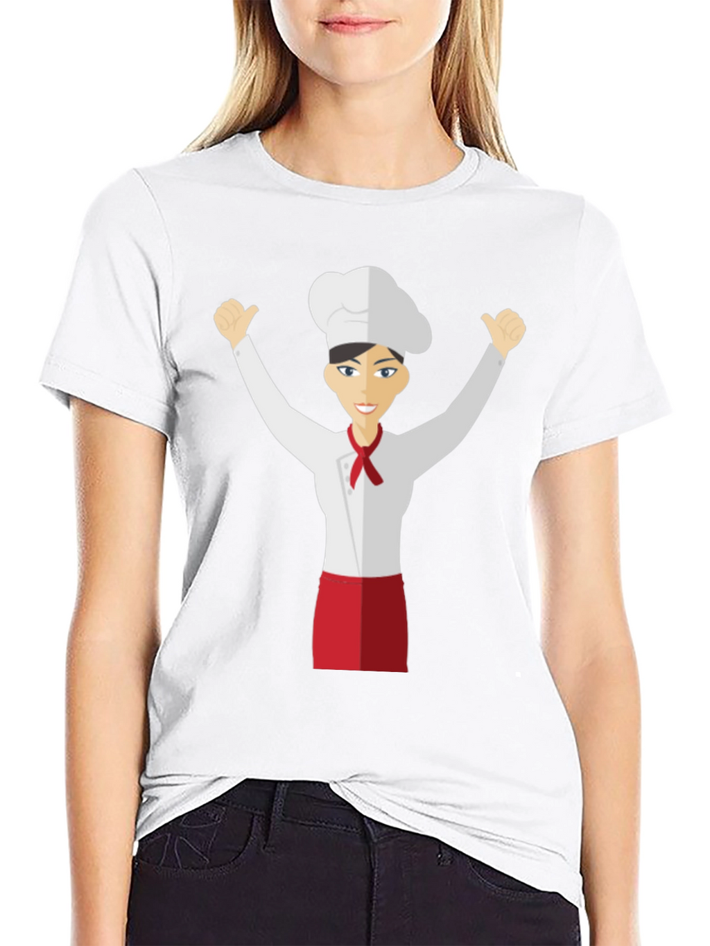 Chef Cartoon T-Shirt - Unisex Fashion