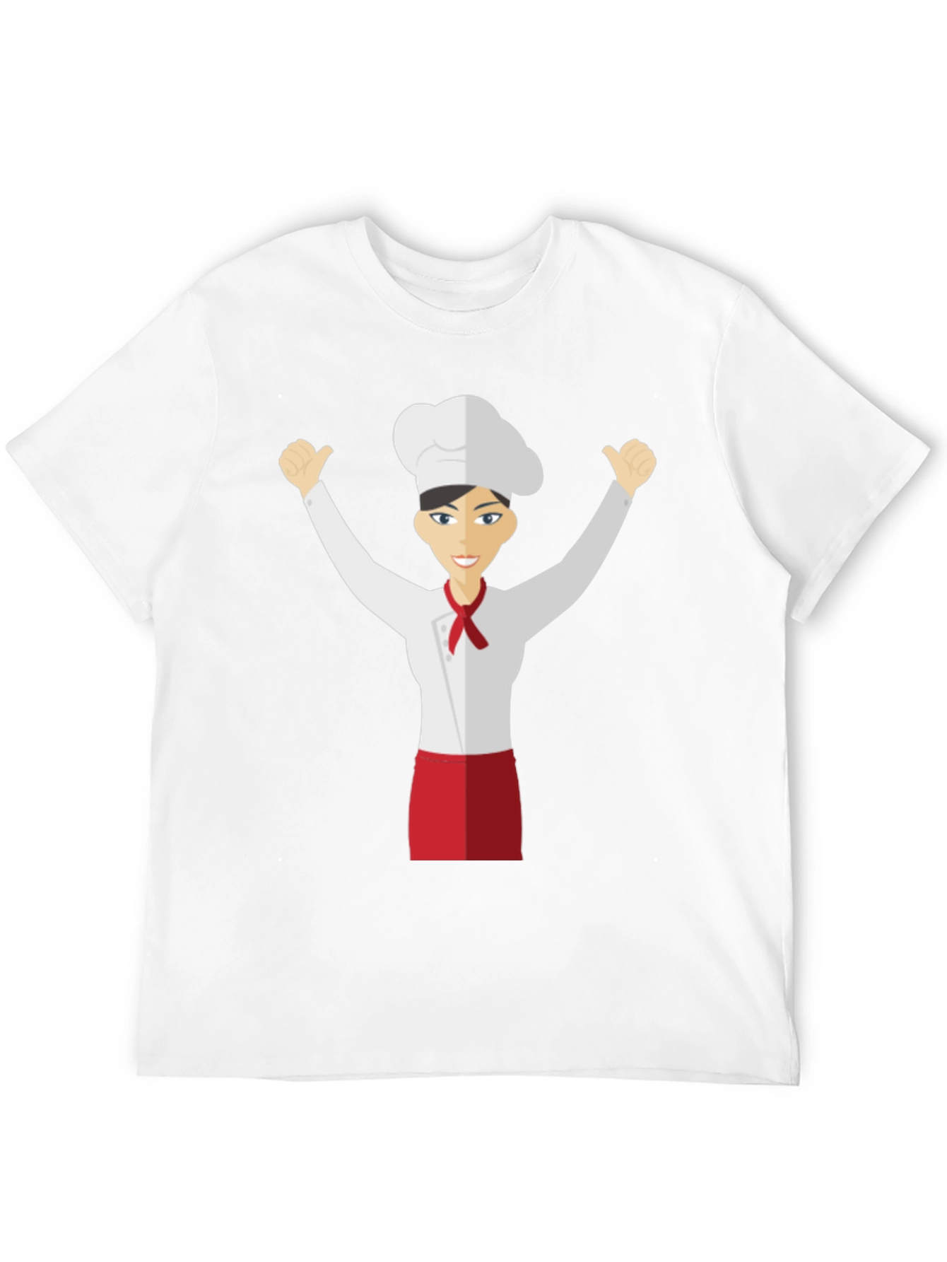 Chef Cartoon T-Shirt - Unisex Fashion