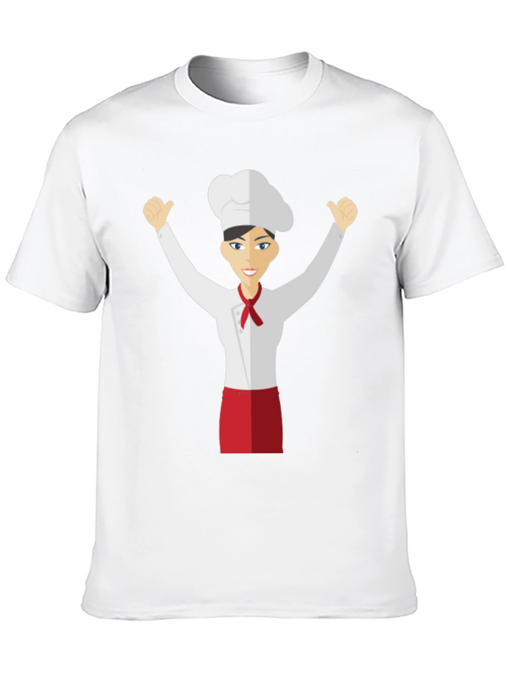 Chef Cartoon T-Shirt - Unisex Fashion