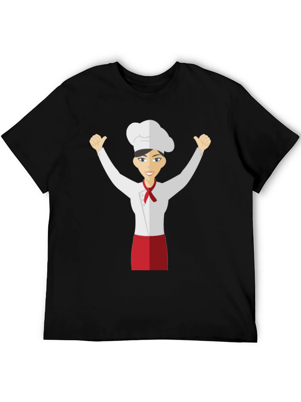 Chef Cartoon T-Shirt - Unisex Fashion