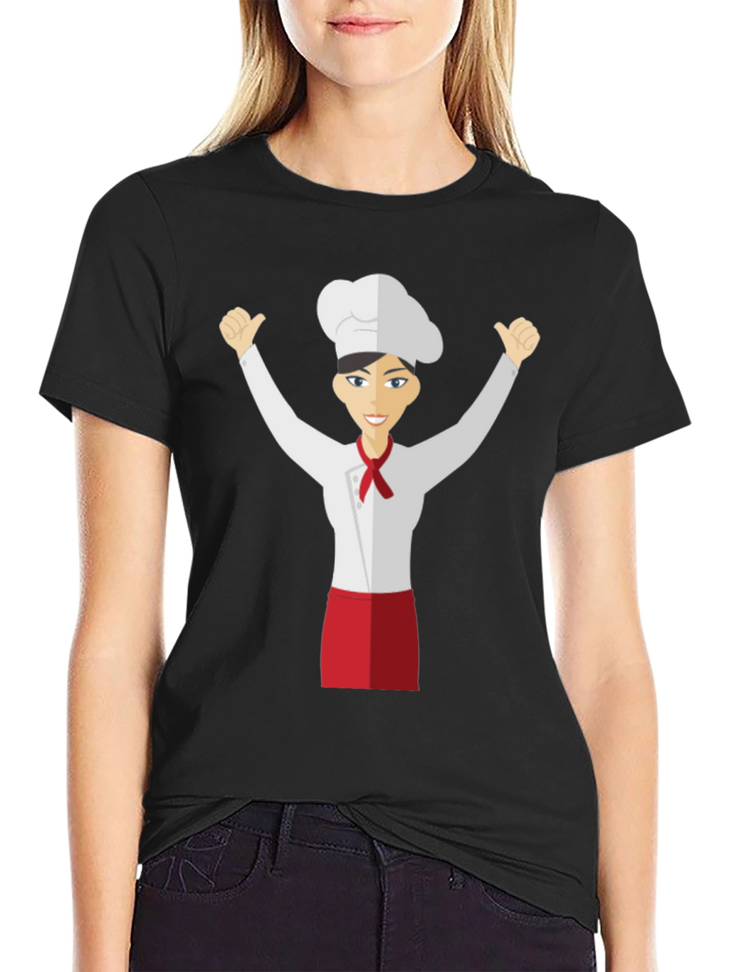 Chef Cartoon T-Shirt - Unisex Fashion