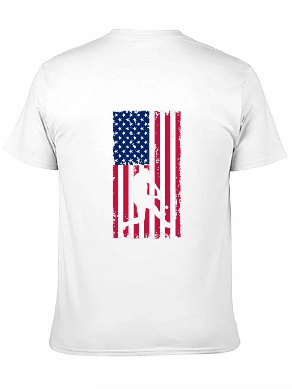 American Baseball Flag Graphic Tee