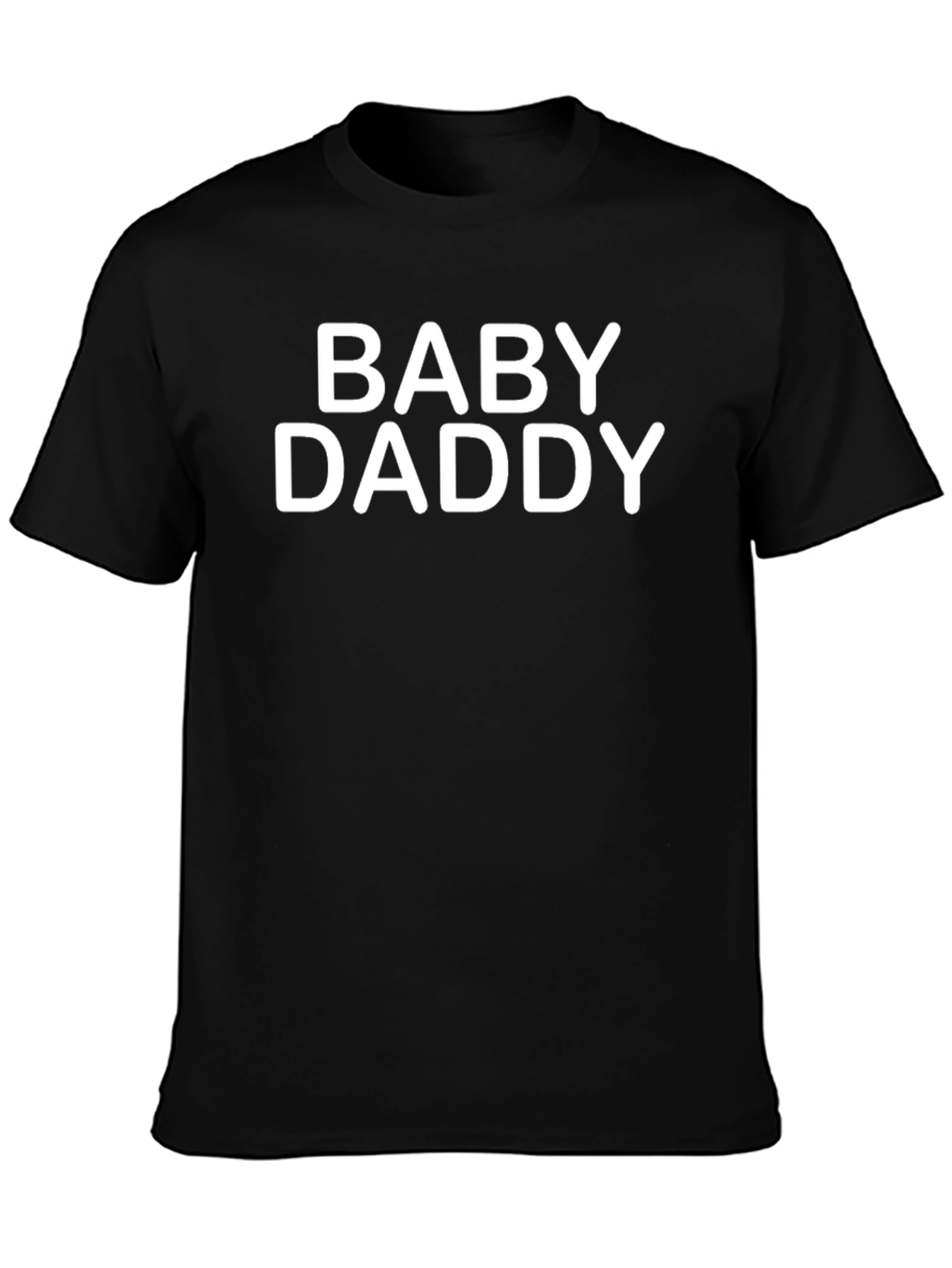 Baby Daddy Black T-Shirt - Fun Novelty Tee