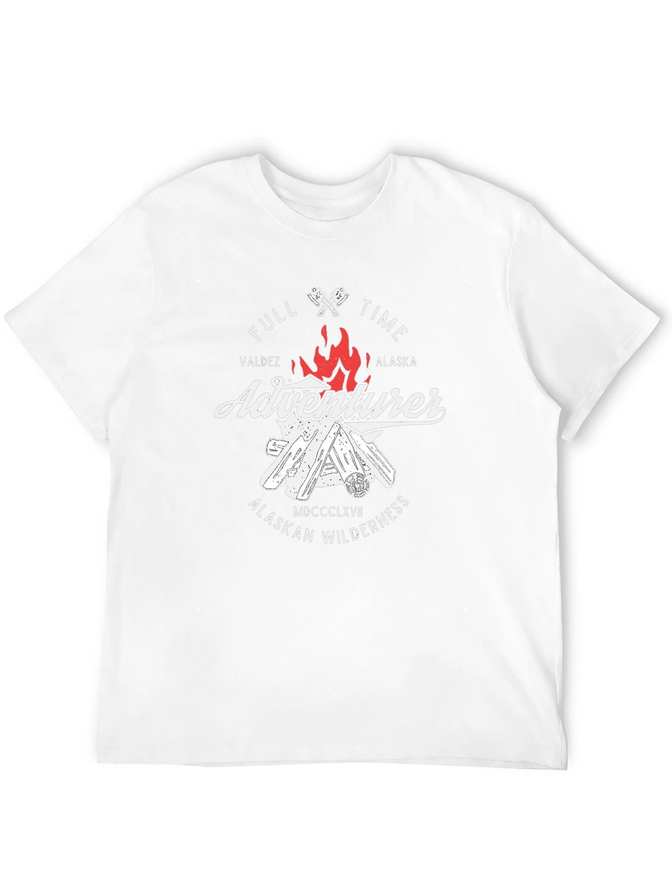 Adventurer Graphic Tee - Valdez Alaska Design