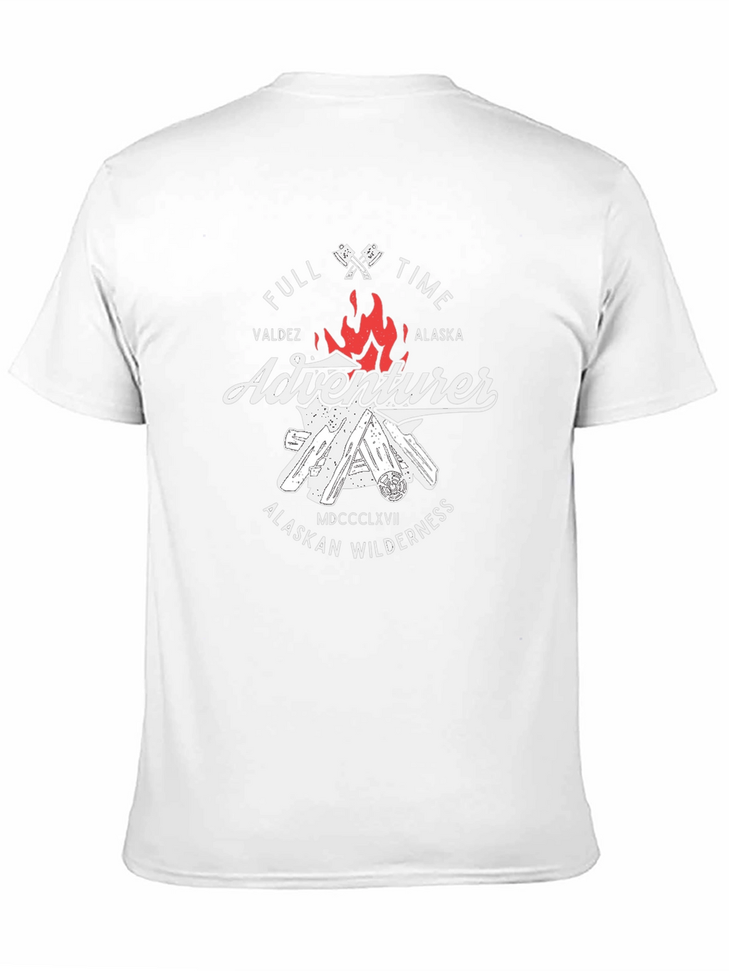 Adventurer Graphic Tee - Valdez Alaska Design