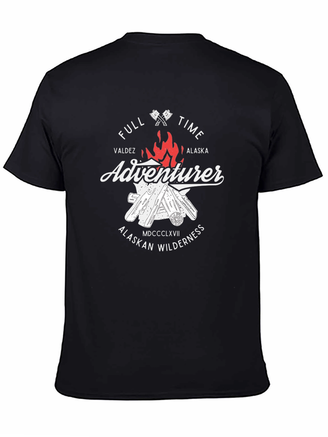 Adventurer Graphic Tee - Valdez Alaska Design