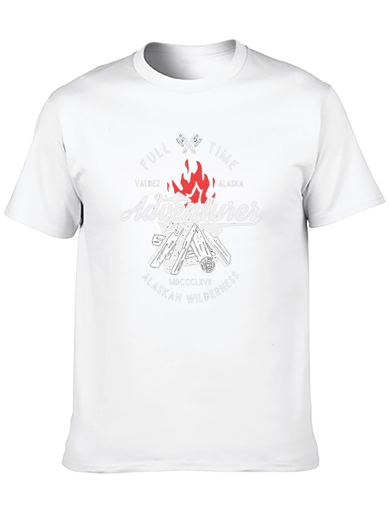 Adventurer Graphic Tee - Valdez Alaska Design