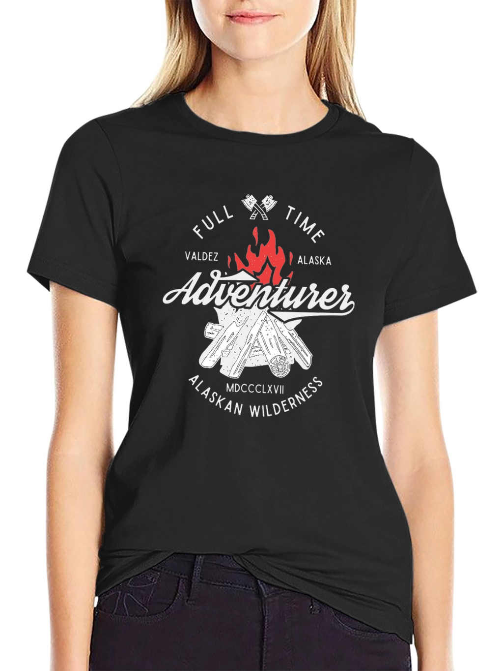 Adventurer Graphic Tee - Valdez Alaska Design