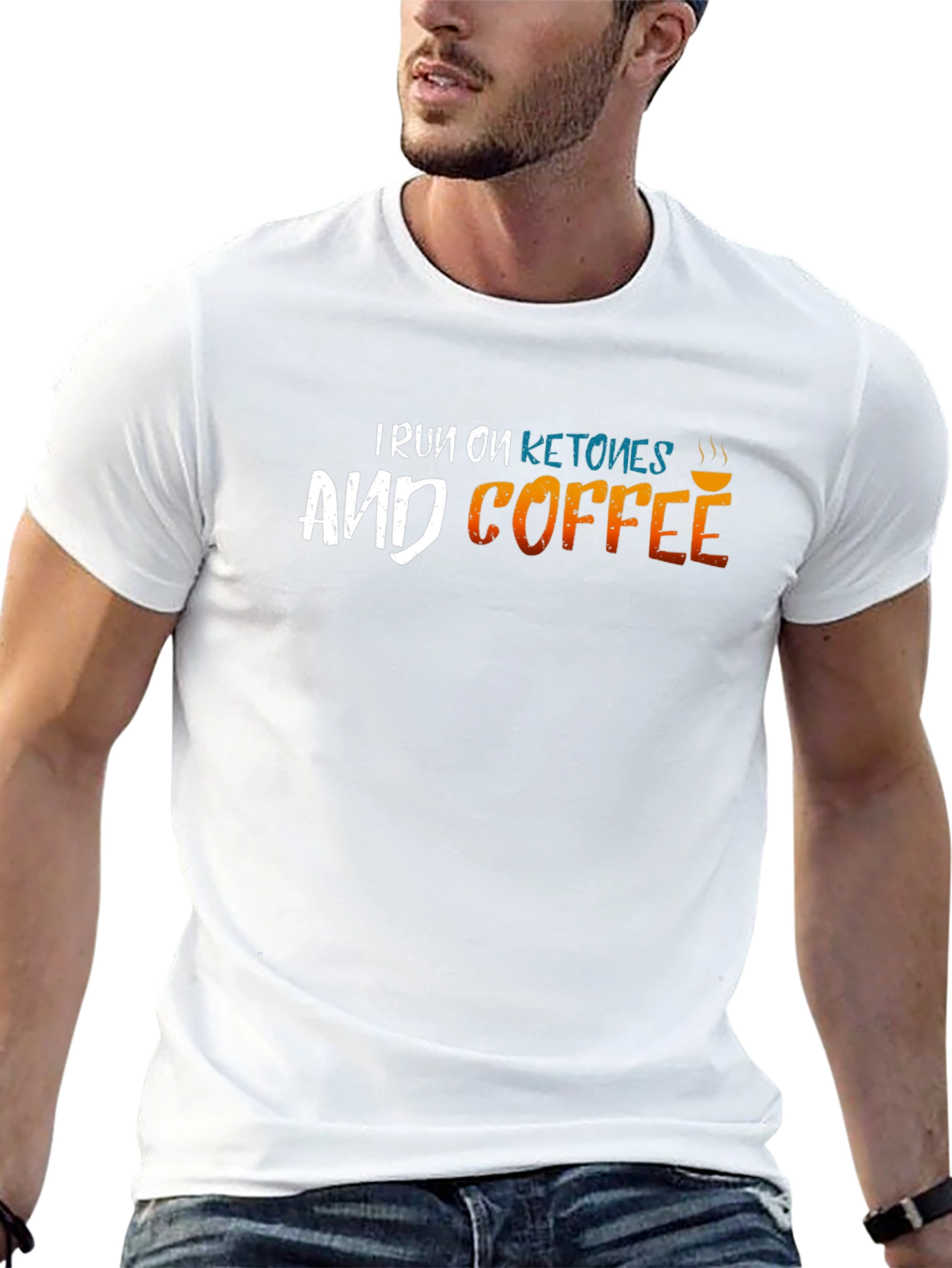 I Run on Ketones and Coffee Graphic Tee
