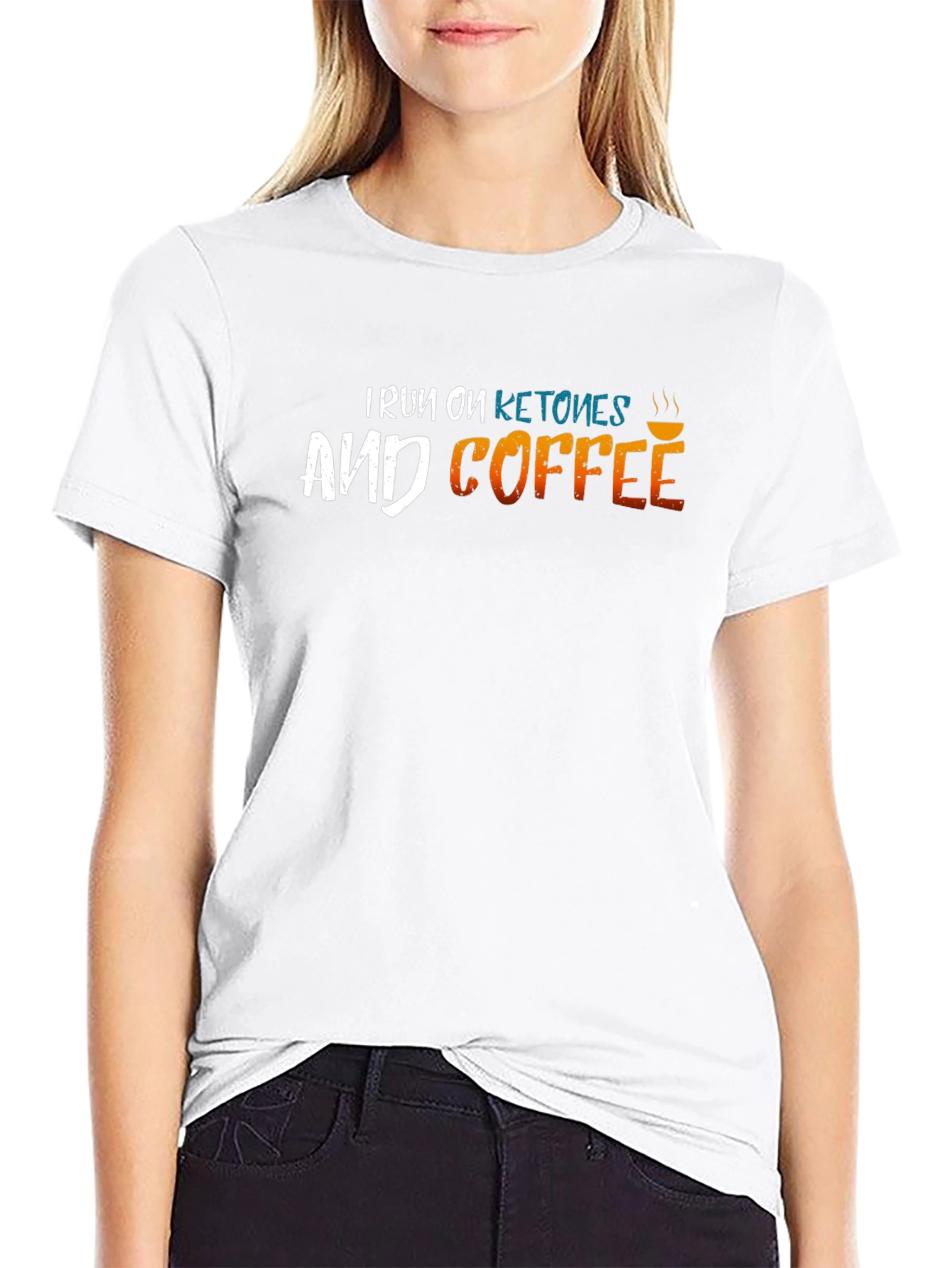 I Run on Ketones and Coffee Graphic Tee
