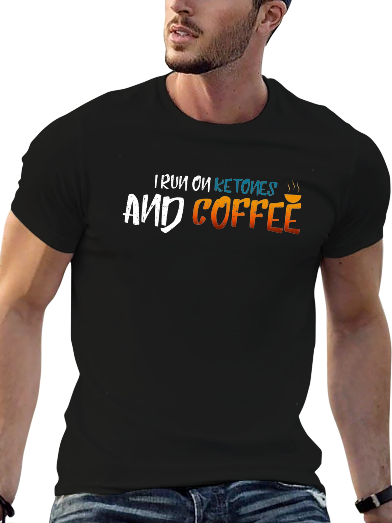 I Run on Ketones and Coffee Graphic Tee