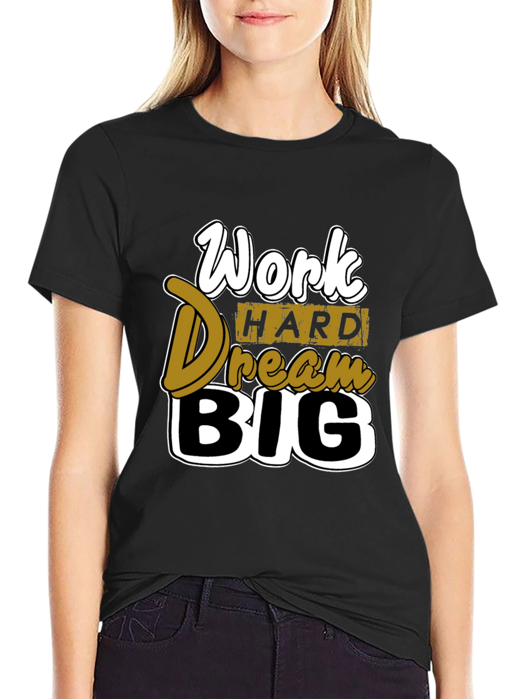 Work Hard Dream Big Graphic Tee
