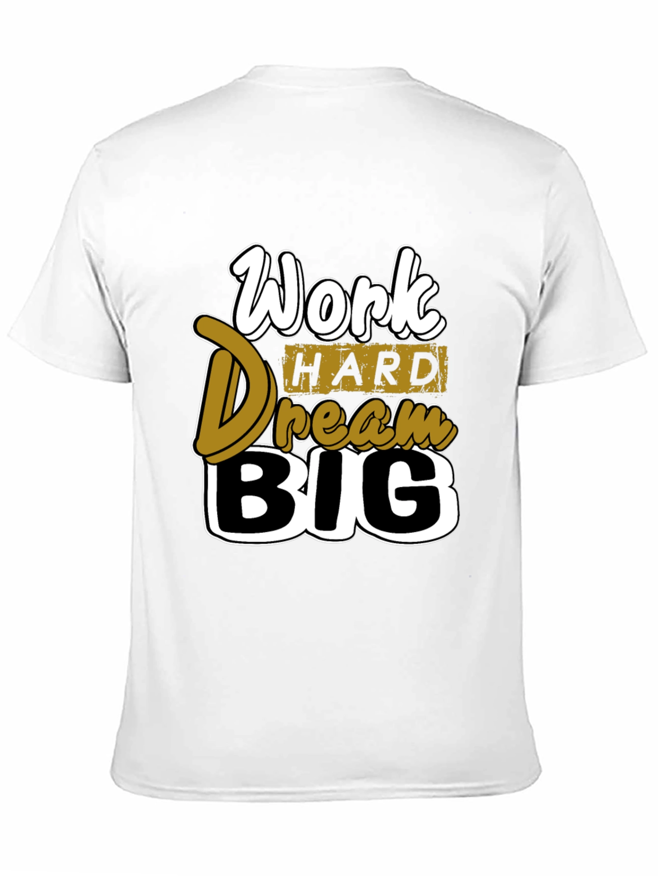 Work Hard Dream Big Graphic Tee