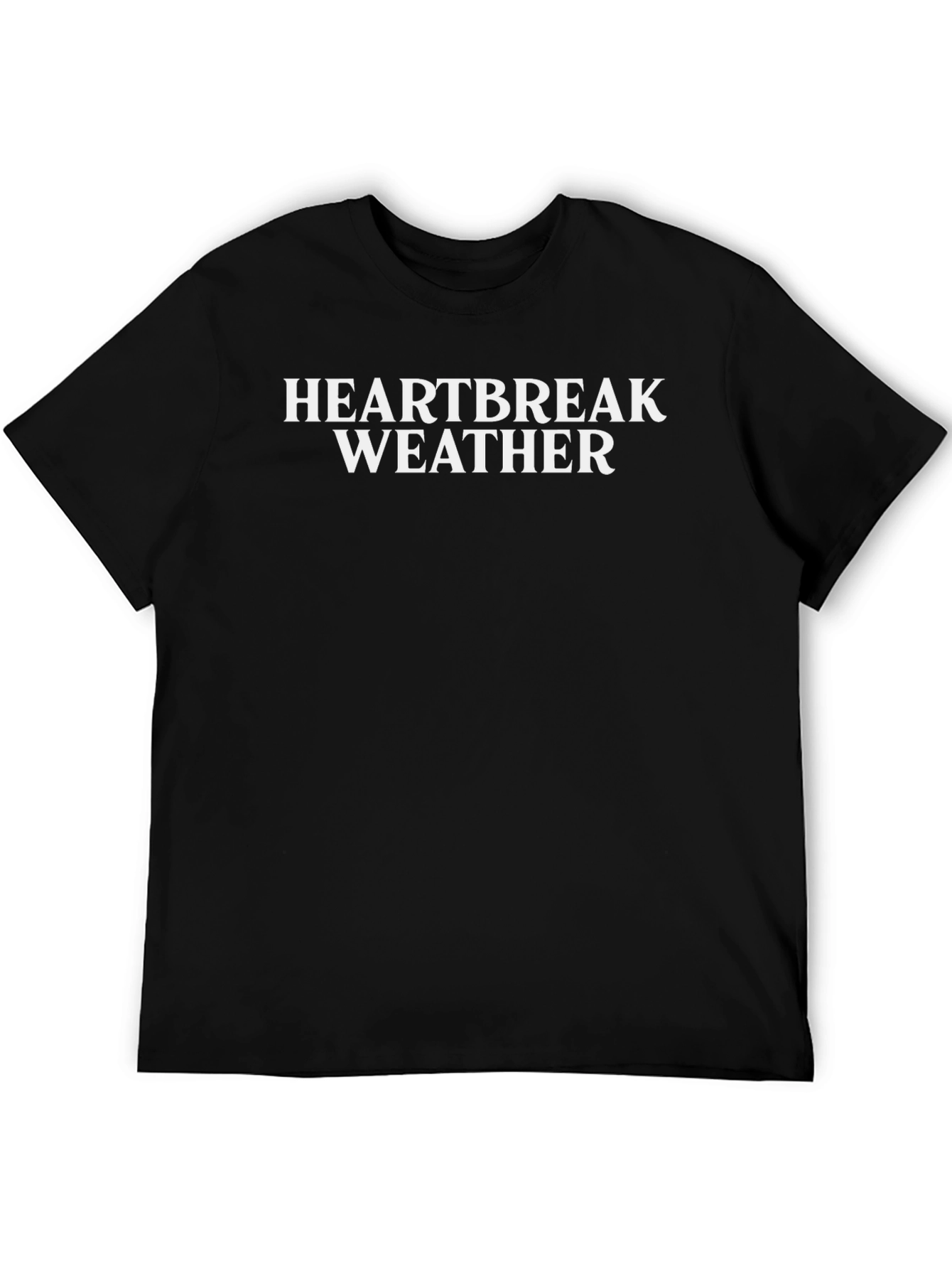 Heartbreak Weather Graphic Tee - Trendy Casual Style