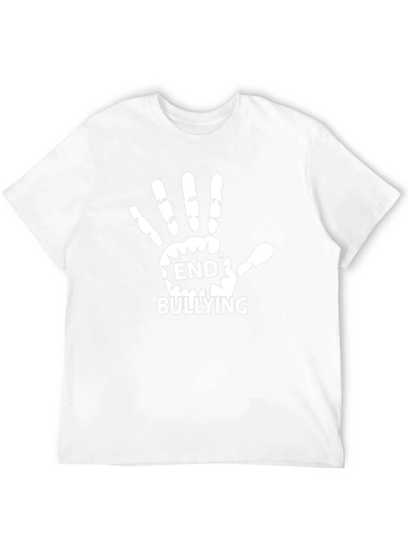End Bullying Hand Print Graphic Tee