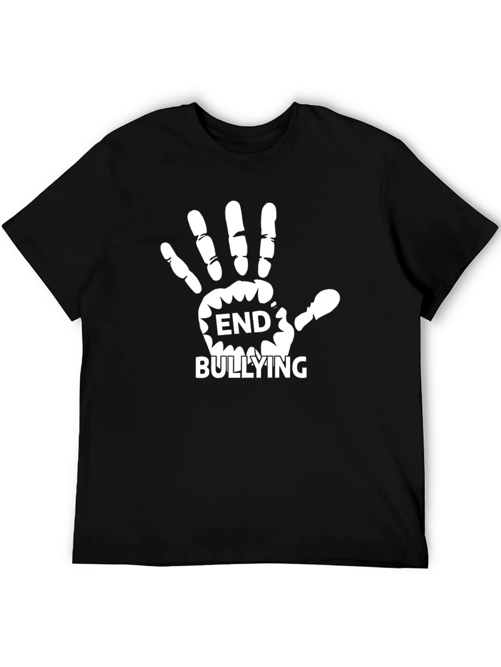 End Bullying Hand Print Graphic Tee