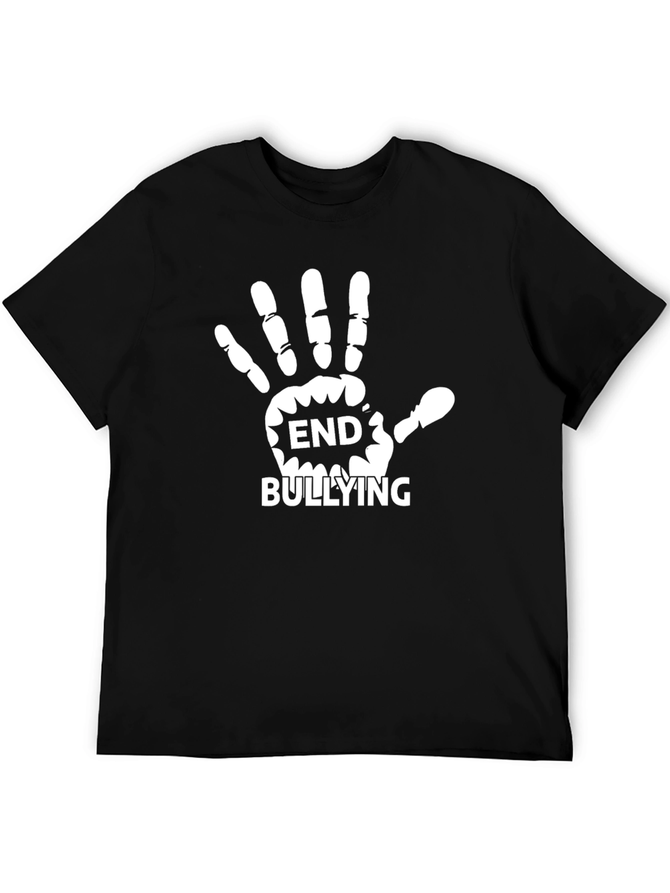 End Bullying Hand Print Graphic Tee