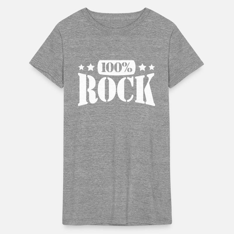 100 % Percent Rock Heavy Metal Music Text Logo