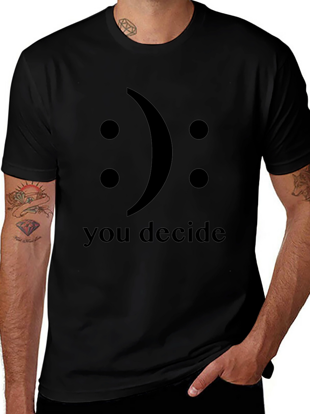 Decide Your Mood Graphic Tee