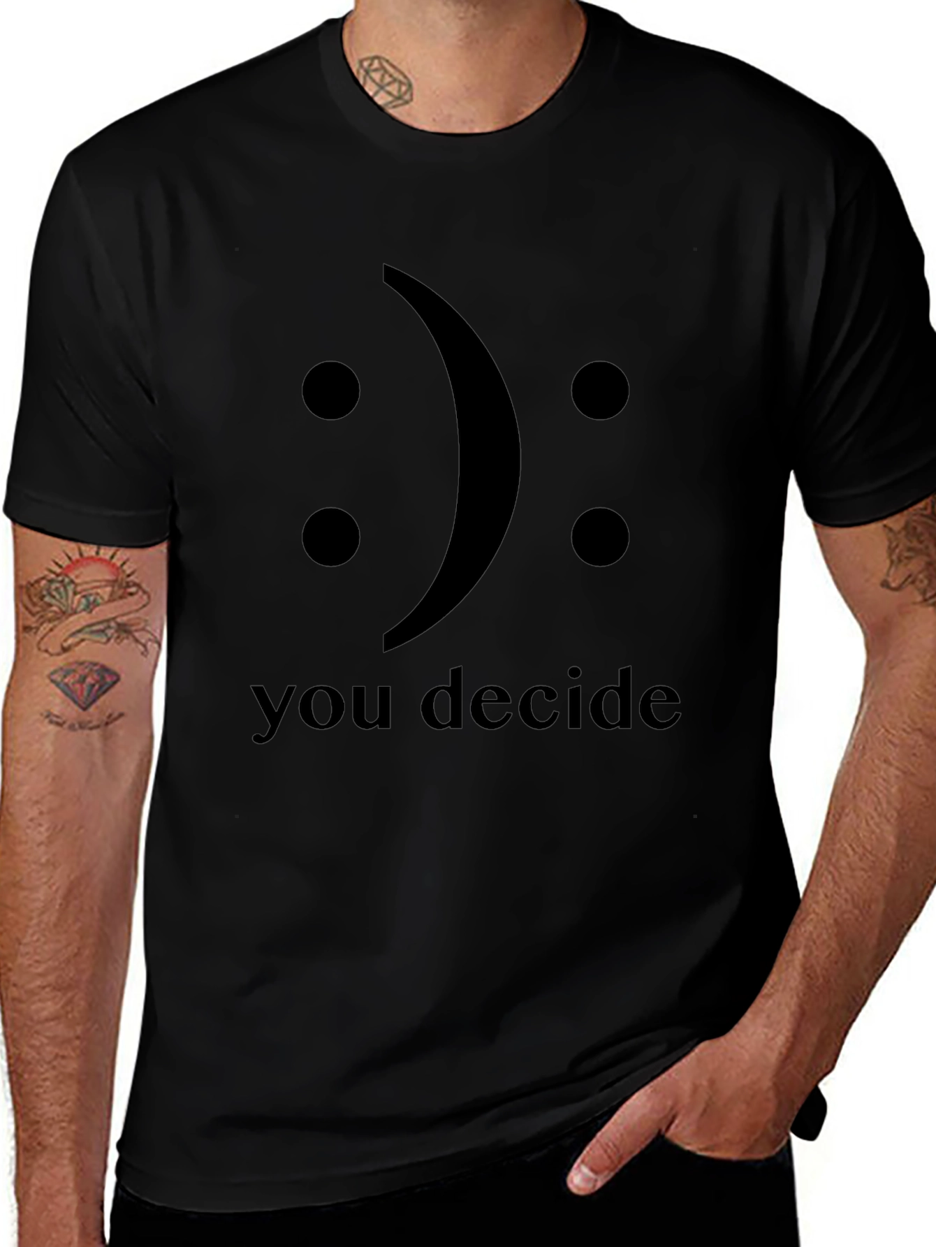 Decide Your Mood Graphic Tee