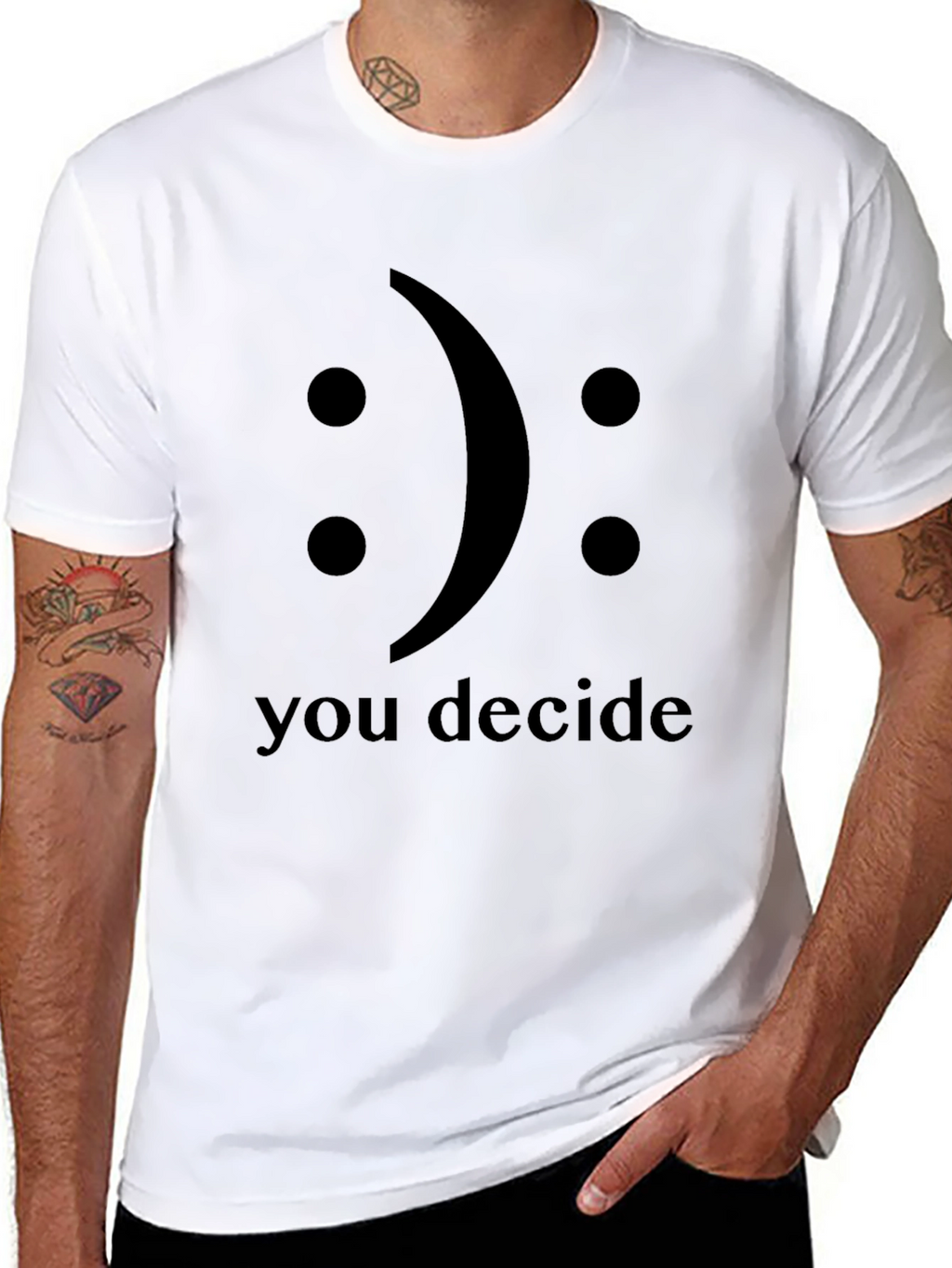 Decide Your Mood Graphic Tee