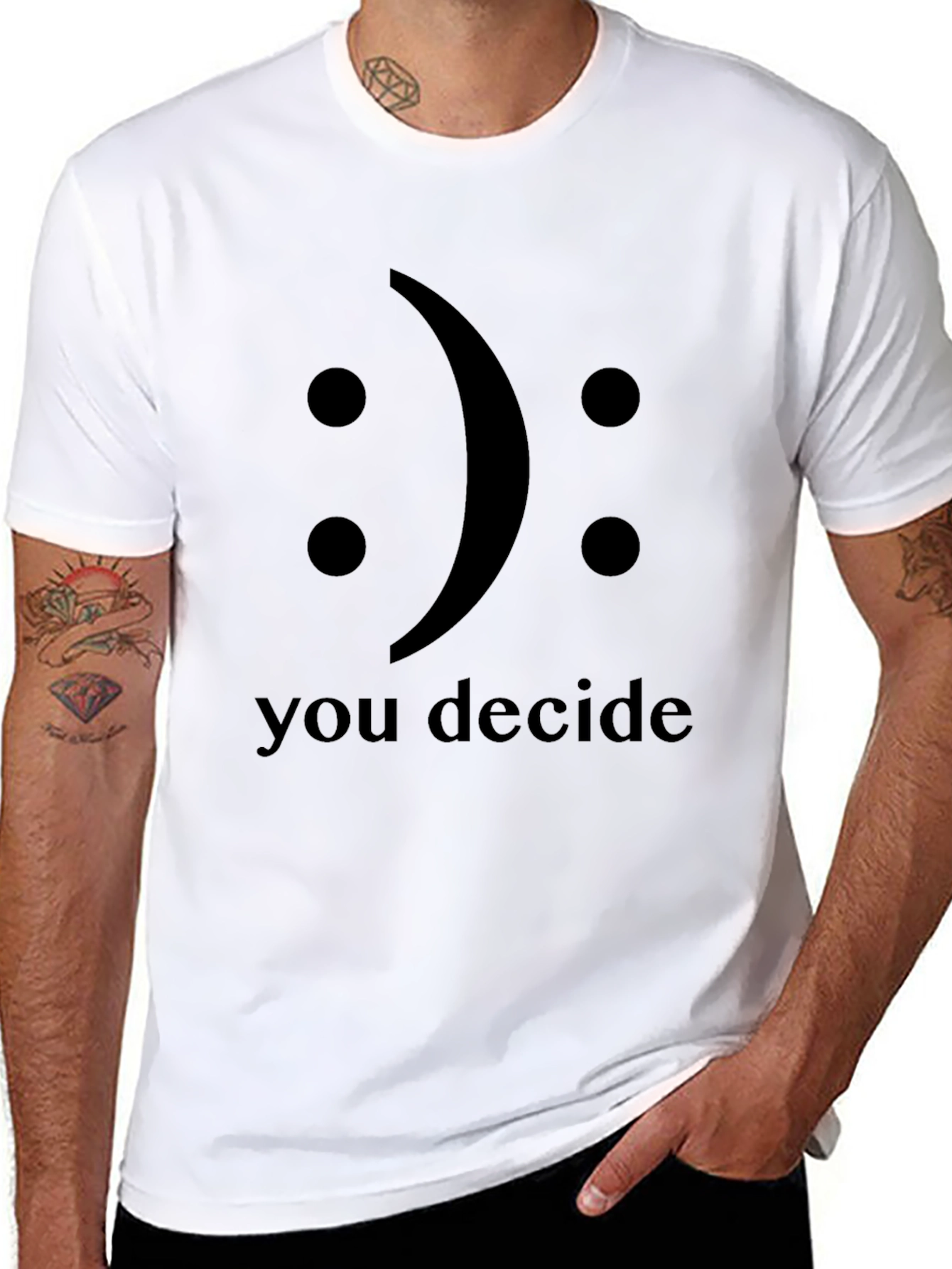 Decide Your Mood Graphic Tee