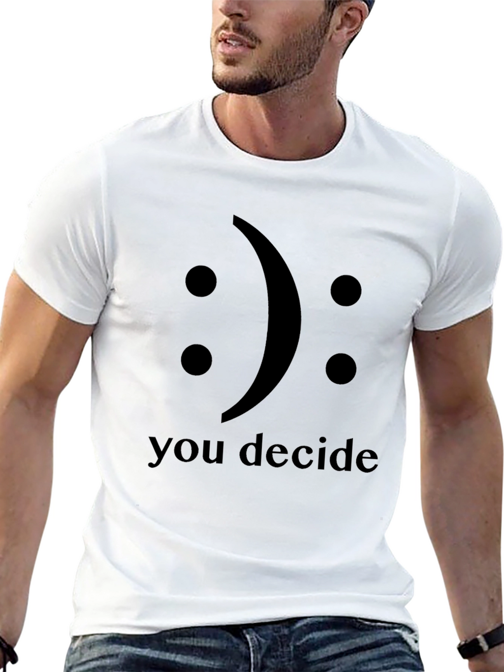Decide Your Mood Graphic Tee